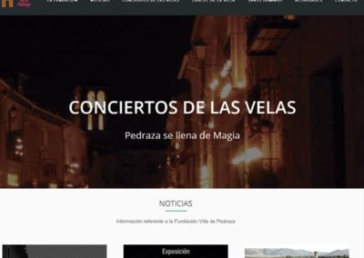 Fundación Villa de Pedraza – Web